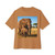 Gentle Elephant Embrace - Unisex Oversized Boxy Tee