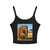 Gentle Elephant Embrace - Women's Spaghetti Strap Tank Top