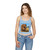 Gentle Elephant Embrace - Women's Spaghetti Strap Tank Top