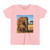 Gentle Elephant Embrace - Youth Short Sleeve Tee