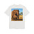 Gentle Elephant Embrace - Unisex Heavy Oversize Tee