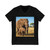 Gentle Elephant Embrace - Unisex Jersey Short Sleeve V-Neck Tee