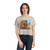 Gentle Elephant Embrace - Women's Flowy Cropped Tee
