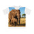 Gentle Elephant Embrace - Men's Loose T-shirt (AOP)