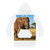Gentle Elephant Embrace - Women's Hoodie Dress (AOP)