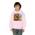 Gentle Elephant Embrace - Youth Heavy Blend Hooded Sweatshirt
