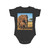 Gentle Elephant Embrace - Short Sleeve Baby Bodysuit