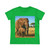 Gentle Elephant Embrace - Women's Midweight Cotton Tee