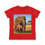 Gentle Elephant Embrace - Women's Midweight Cotton Tee