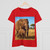 Gentle Elephant Embrace - Women's Midweight Cotton Tee