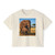 Gentle Elephant Embrace - Women's Boxy Tee