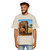Gentle Elephant Embrace - Men's Heavy Oversized Tee