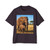 Gentle Elephant Embrace - Men's Heavy Oversized Tee