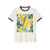 Tropical Leaf Harmony - Unisex Cotton Ringer T-Shirt