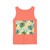 Tropical Leaf Harmony - Unisex Garment-Dyed Tank Top