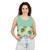 Tropical Leaf Harmony - Unisex Garment-Dyed Tank Top