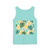 Tropical Leaf Harmony - Unisex Garment-Dyed Tank Top