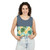 Tropical Leaf Harmony - Unisex Garment-Dyed Tank Top