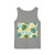 Tropical Leaf Harmony - Unisex Garment-Dyed Tank Top