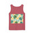 Tropical Leaf Harmony - Unisex Garment-Dyed Tank Top
