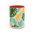 Tropical Leaf Harmony - Accent Coffee Mug (11, 15oz)