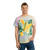 Tropical Leaf Harmony - Tie-Dye Tee, Spiral