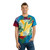 Tropical Leaf Harmony - Tie-Dye Tee, Spiral