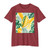 Tropical Leaf Harmony - Unisex CVC Jersey T-shirt