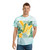 Tropical Leaf Harmony - Tie-Dye Tee, Cyclone