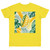 Tropical Leaf Harmony - Single Jersey T-shirt