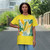 Tropical Leaf Harmony - Single Jersey T-shirt