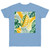 Tropical Leaf Harmony - Single Jersey T-shirt