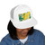 Tropical Leaf Harmony - 5 Panel Trucker Cap (Embroidery)