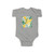 Tropical Leaf Harmony - Infant Fine Jersey Bodysuit