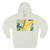 Tropical Leaf Harmony - Three-Panel Fleece Hoodie