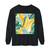 Tropical Leaf Harmony - Unisex Garment-dyed Long Sleeve T-Shirt