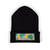 Tropical Leaf Harmony - Classic Cuffed Beanie (Embroidery)