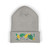 Tropical Leaf Harmony - Classic Cuffed Beanie (Embroidery)