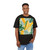 Tropical Leaf Harmony - Men's Acid Washed Heavy Oversize Tee