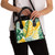 Tropical Leaf Harmony - Shoulder Handbag