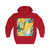 Tropical Leaf Harmony - Unisex Full Zip Hoodie