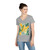 Tropical Leaf Harmony - Ladies' V-Neck T-Shirt