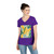 Tropical Leaf Harmony - Ladies' V-Neck T-Shirt