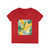 Tropical Leaf Harmony - Ladies' V-Neck T-Shirt