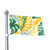 Tropical Leaf Harmony - Double Sided Flag