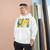 Tropical Leaf Harmony - Champion Hoodie