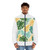 Tropical Leaf Harmony - Men's Puffer Jacket (AOP)