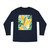 Tropical Leaf Harmony - Long Sleeve Crewneck Tee