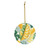 Tropical Leaf Harmony - Ceramic Ornament, 1-Pack