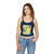 Tropical Leaf Harmony - Women's Spaghetti Strap Tank Top